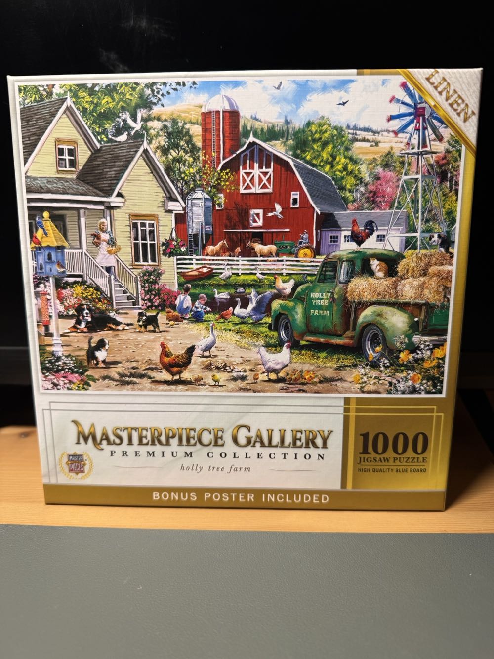 Holly Tree Farm - MasterPieces puzzle collectible [Barcode 705988821363] - Main Image 3