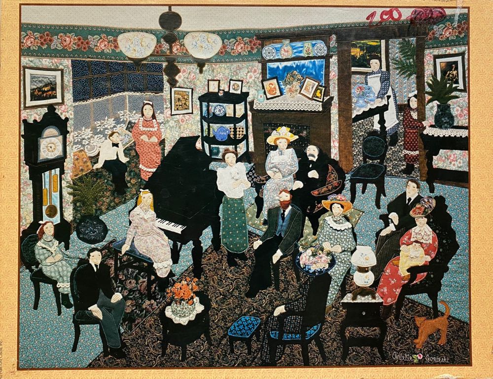 The Piano Recital - Springbok (Vintage) puzzle collectible - Main Image 2