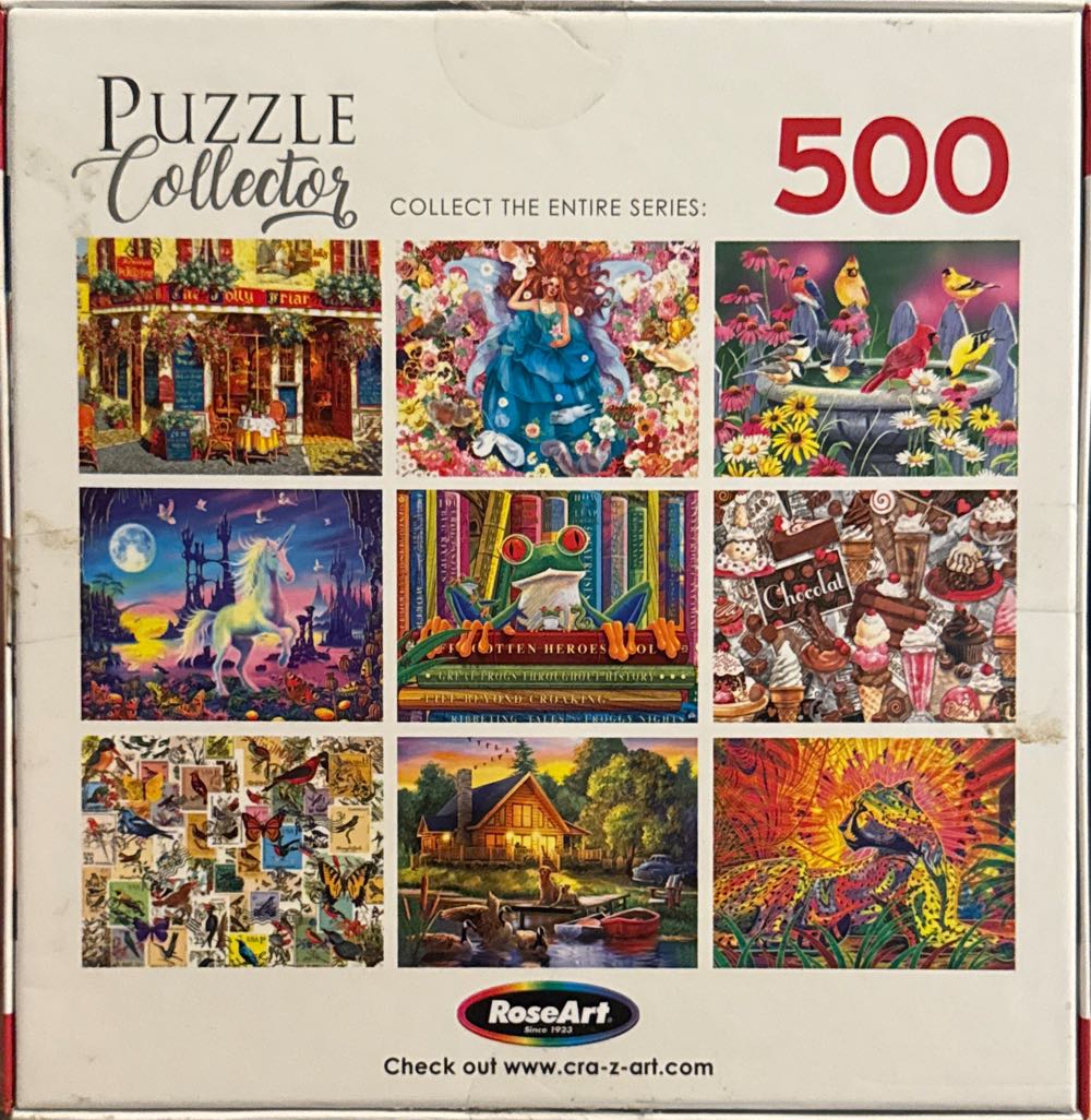 Summer Flower Fairy - Rose Art puzzle collectible [Barcode 4895145438926] - Main Image 2