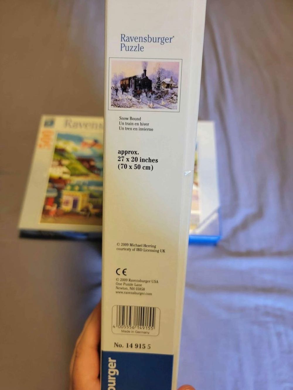 Snow Bound (SOLD) - Ravensburger puzzle collectible [Barcode 4005556149155] - Main Image 2