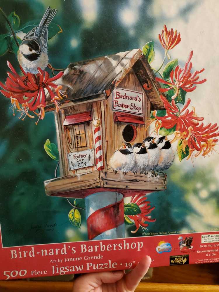 John Derian Paper Goods: Crested Turkey 1000-piece Puzzle