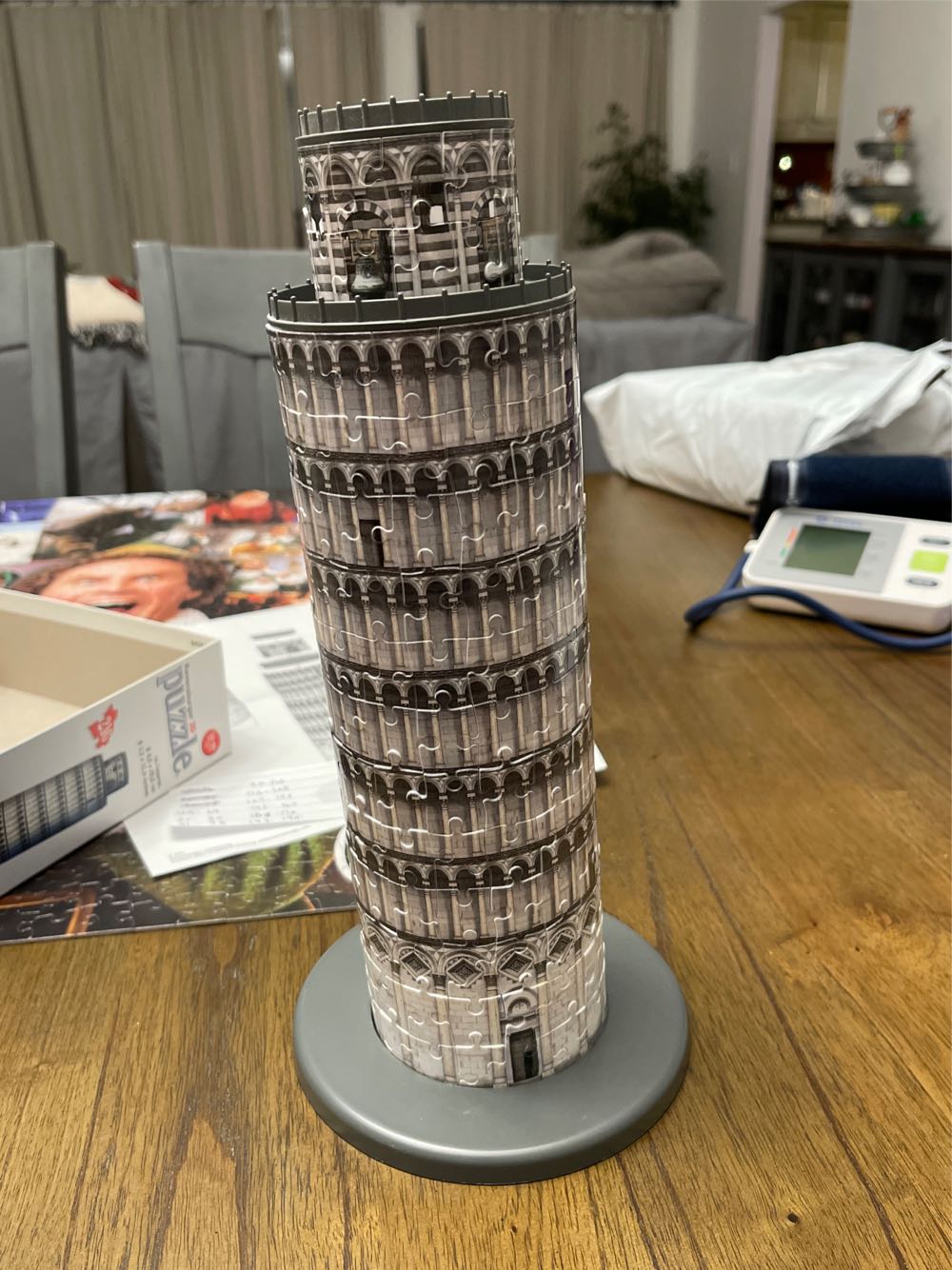 Building Pisa 12557 Ravensburger 12557 3d Tower Pisa Tower Romanesque Italy Tower Of Pisa  puzzle collectible [Barcode 4005556125579] - Main Image 2