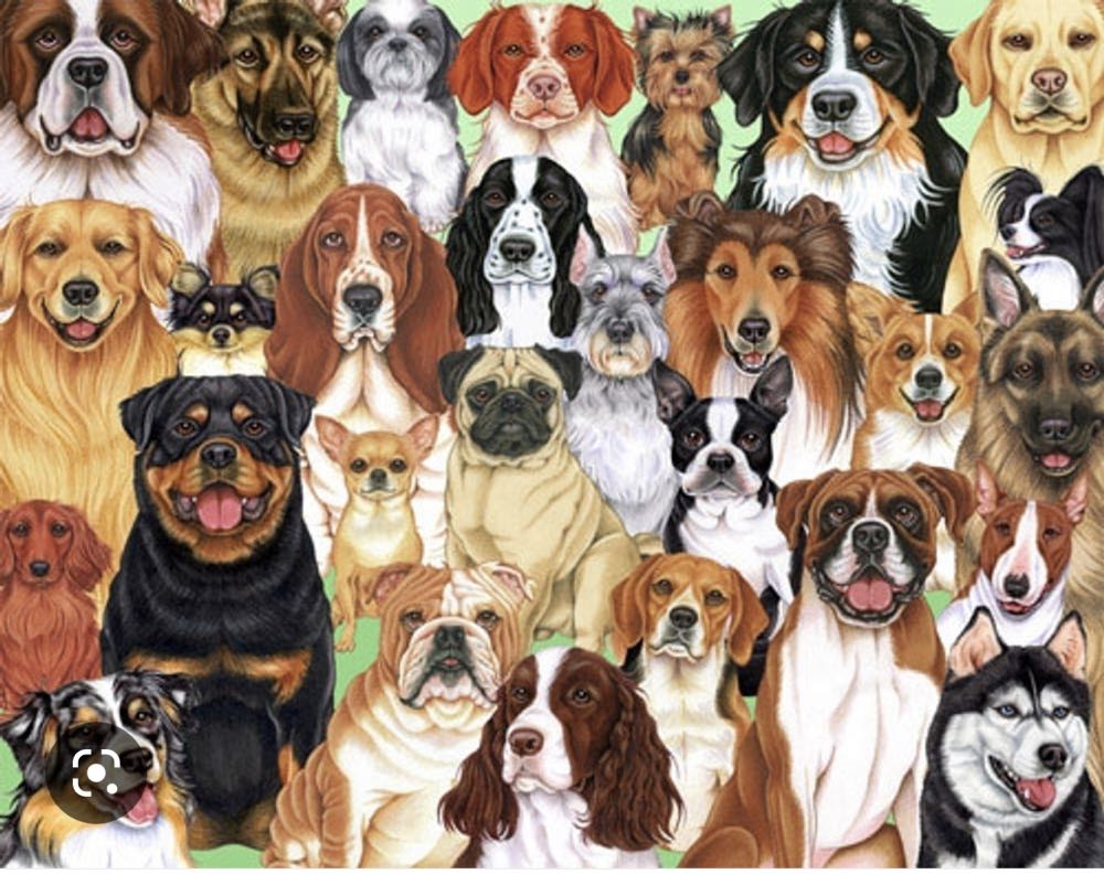 Dog Daze* - White Mountain puzzle collectible - Main Image 2