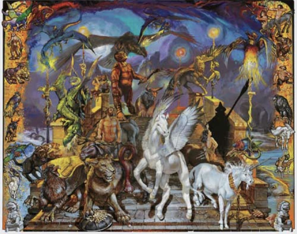 Mythical Creatures - White Mountain puzzle collectible - Main Image 2