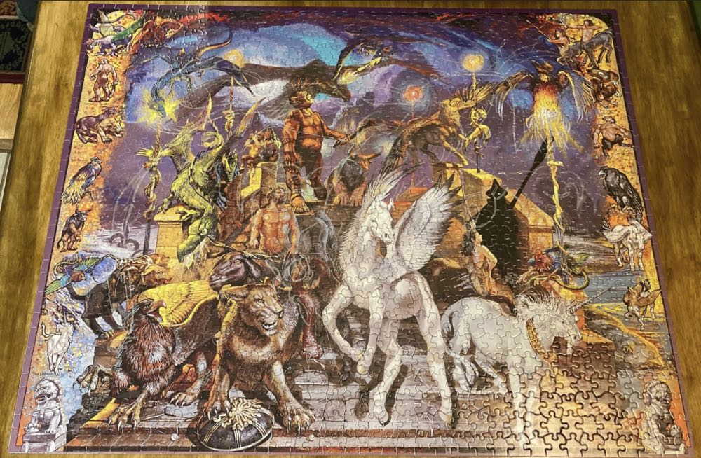 Mythical Creatures - White Mountain puzzle collectible - Main Image 3