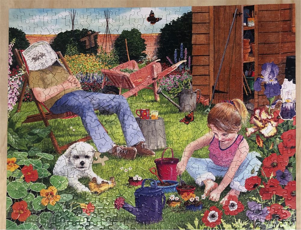 Grandad’s Garden Mud Pies *M1 - Bits & Pieces puzzle collectible - Main Image 2
