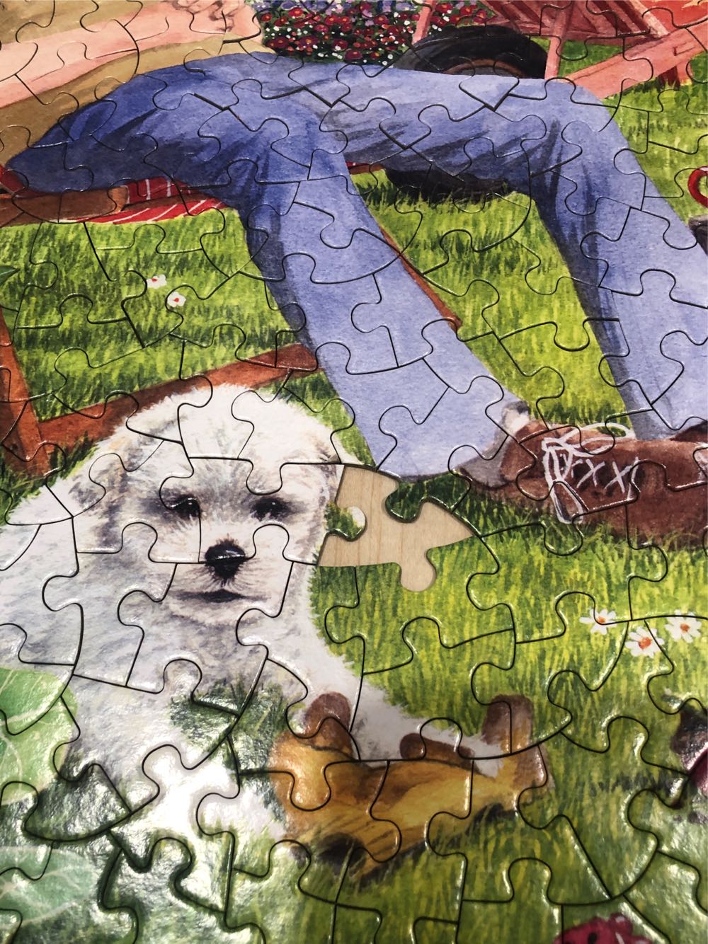 Grandad’s Garden Mud Pies *M1 - Bits & Pieces puzzle collectible - Main Image 3