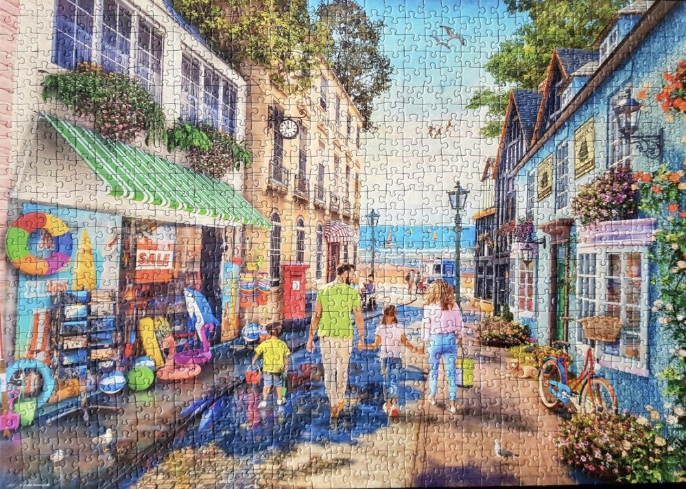Seaview Lane  - Ravensburger puzzle collectible [Barcode 4005556174768] - Main Image 3