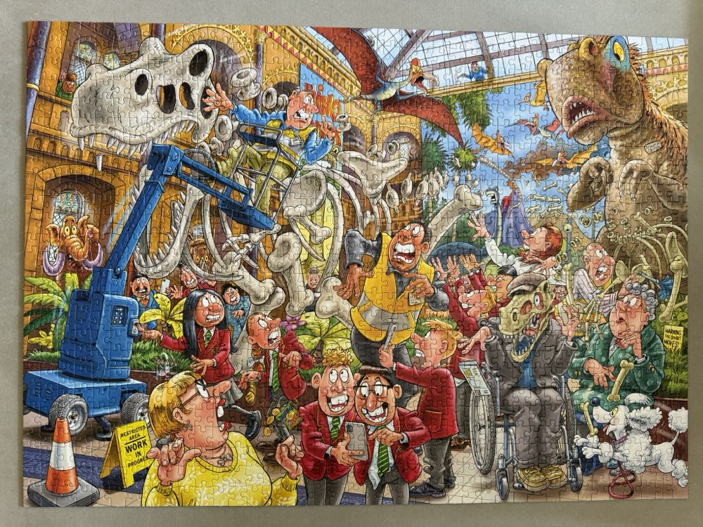 Blight At The Museum - Wasgij puzzle collectible [Barcode 8710126000144] - Main Image 3