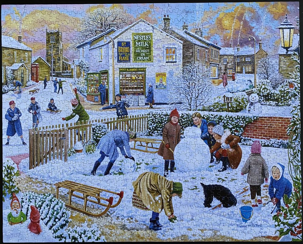 Winter Games ✅ - White Mountain puzzle collectible - Main Image 2