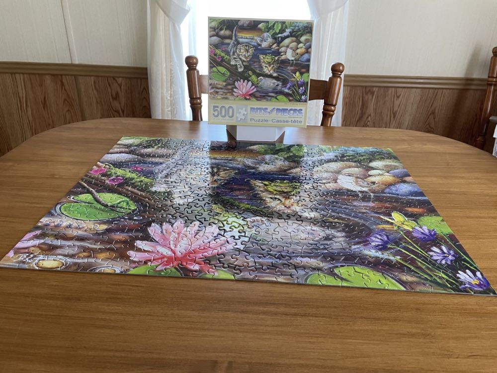 On A Fishing Mission - Bits & Pieces puzzle collectible [Barcode 704812104603] - Main Image 4