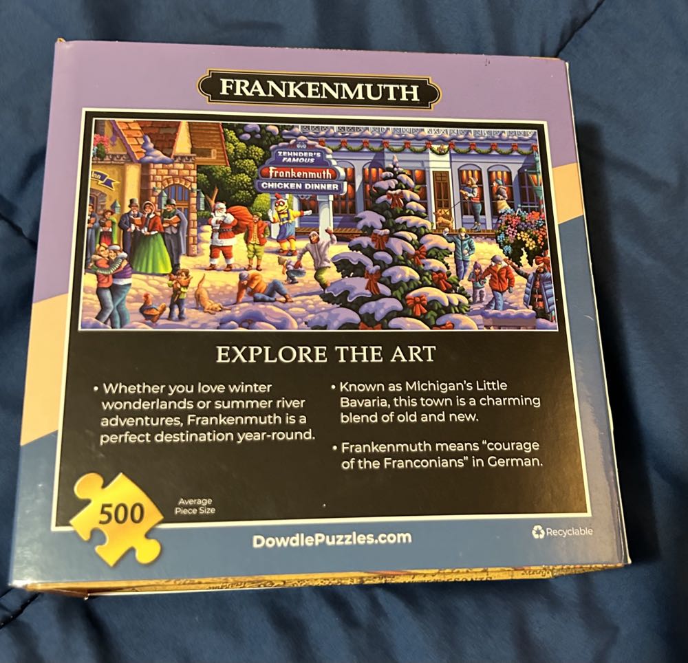 Frankenmuth - Dowdle puzzle collectible [Barcode 671095205177] - Main Image 3