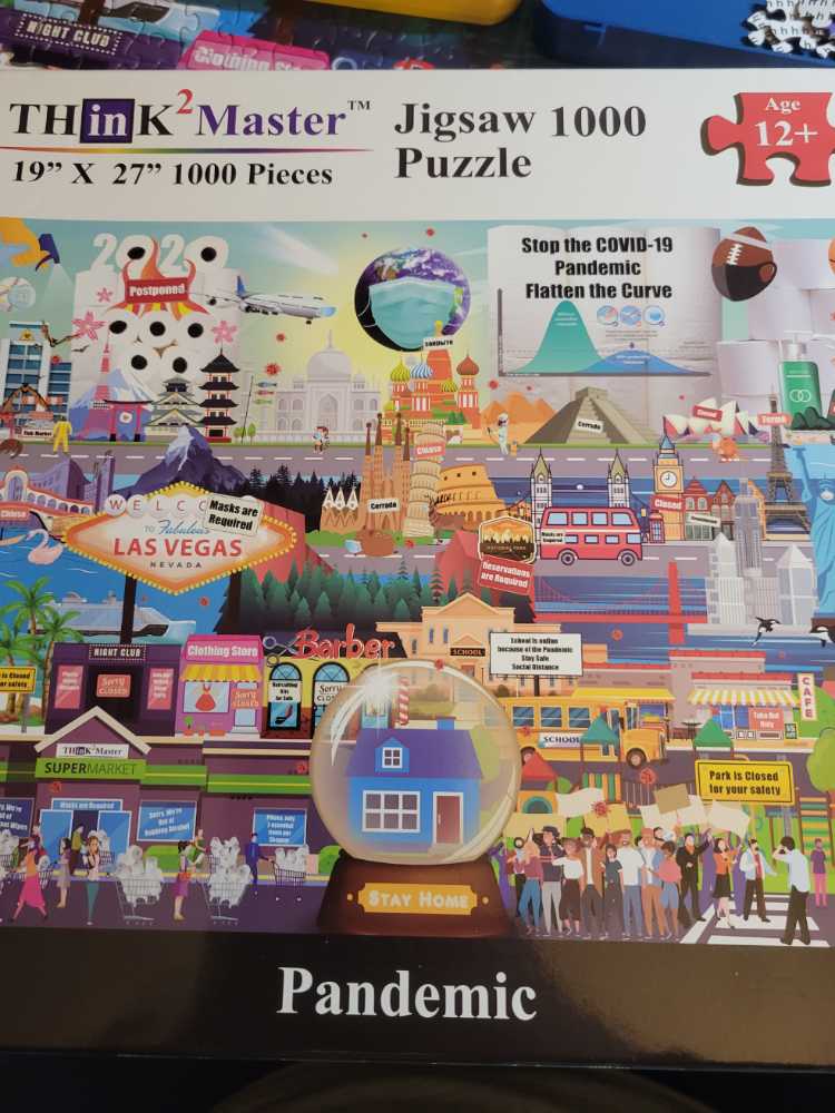 Pandemic - Think 2 Master puzzle collectible - Main Image 2