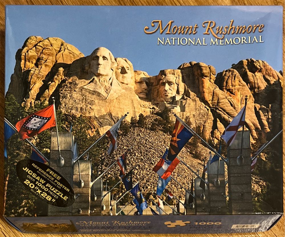 Mount Rushmore National Memorial  - Impact Photo Graphics puzzle collectible [Barcode 802285173116] - Main Image 1