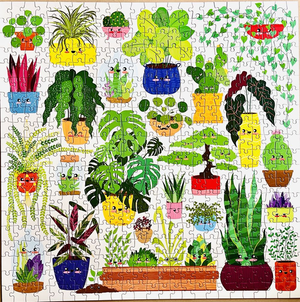 Happy Plants - Mudpuppy puzzle collectible [Barcode 9780735376762] - Main Image 3
