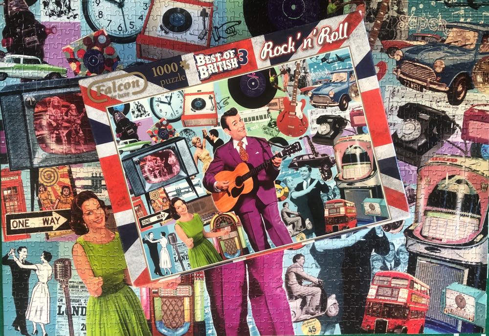 Best Of British 3 Rock n Roll - Falcon de luxe puzzle collectible [Barcode 8710126110317] - Main Image 4