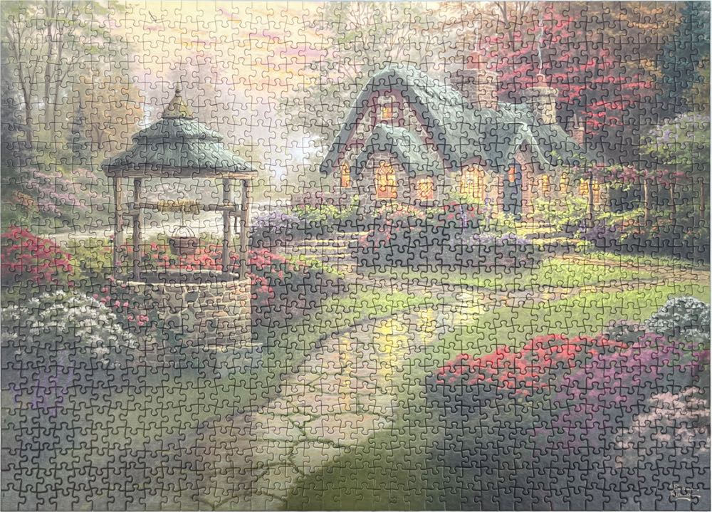 Make A Wish Cottage - Schmidt puzzle collectible [Barcode 4001504584634] - Main Image 2