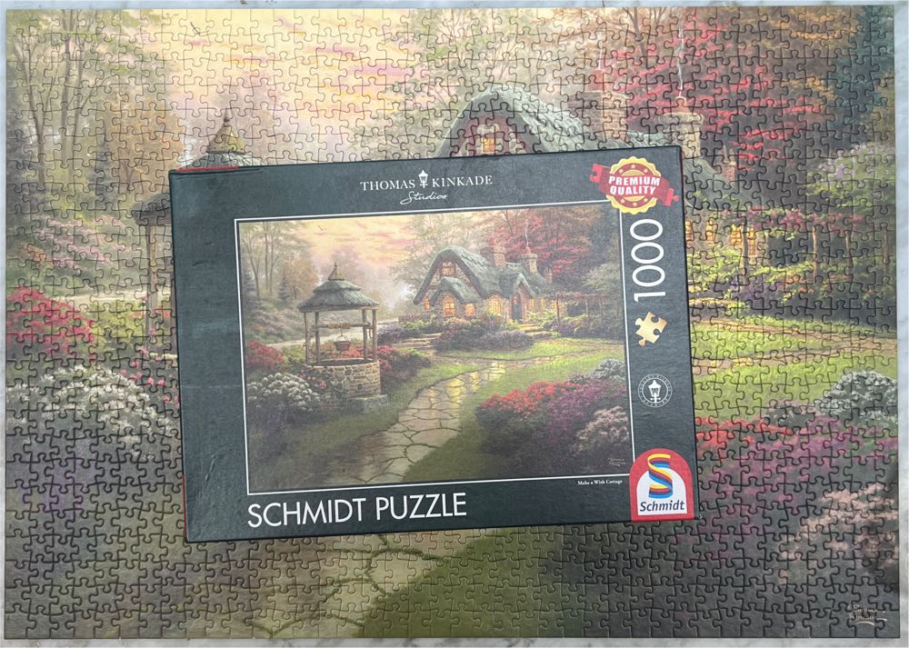 Make A Wish Cottage - Schmidt puzzle collectible [Barcode 4001504584634] - Main Image 4