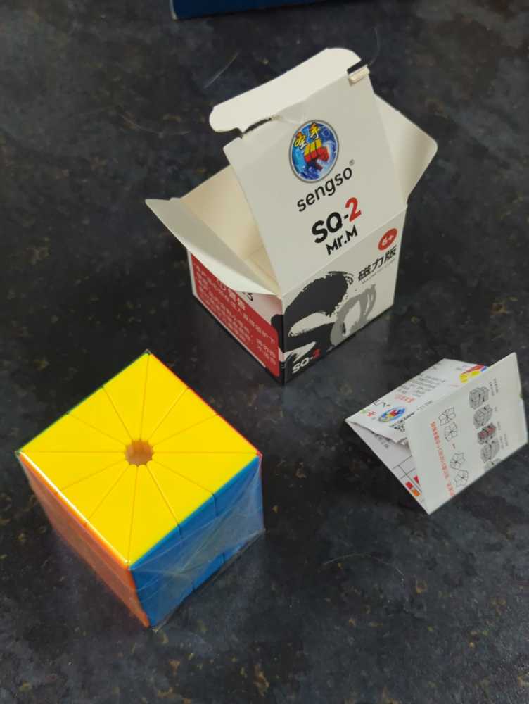 SengSo Mr M SQ-2 Square 2 Cube - Shengshou puzzle collectible [Barcode 6923039150031] - Main Image 2