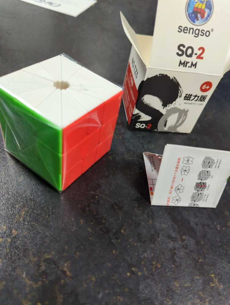 SengSo Mr M SQ-2 Square 2 Cube - Shengshou puzzle collectible [Barcode 6923039150031] - Main Image 3
