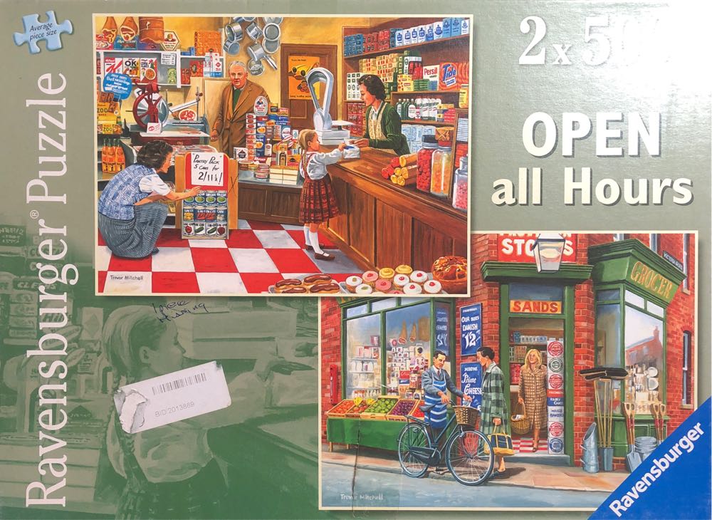 Open All Hours (Saskia Lenen) - Ravensburger puzzle collectible [Barcode 4005556140893] - Main Image 4