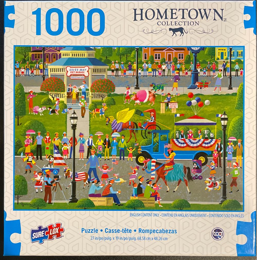 Pet Parade - Home Town Collection puzzle collectible [Barcode 686141944580] - Main Image 2