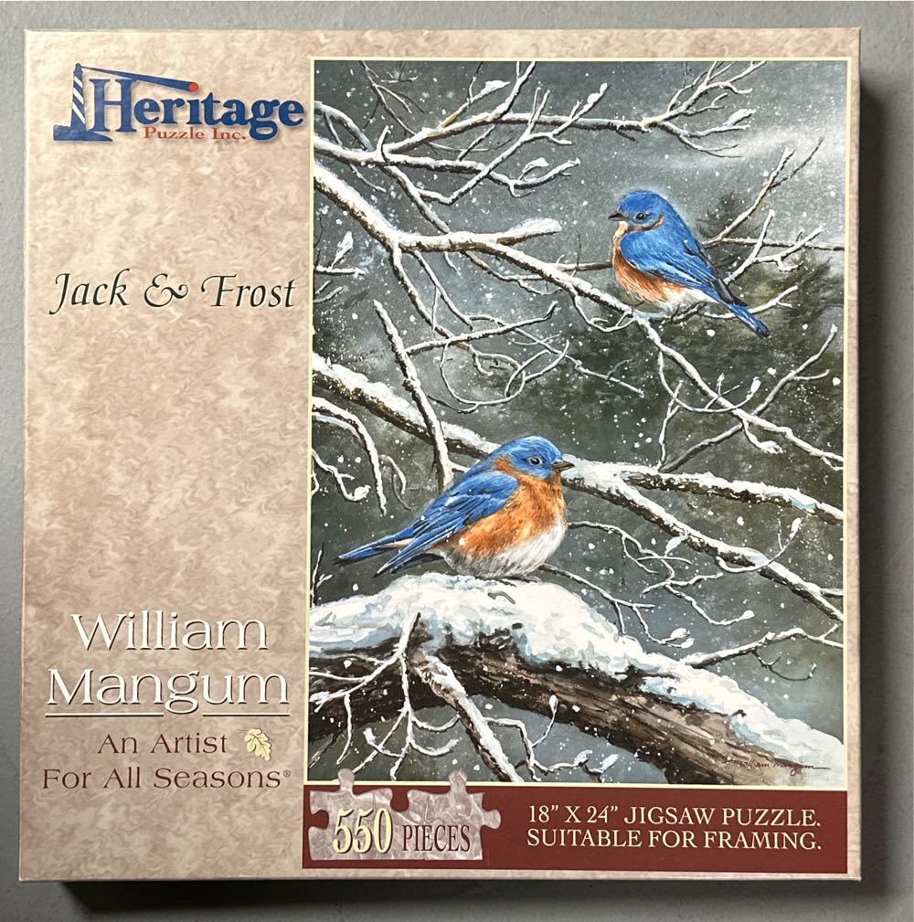 Jack And Frost - Heritage Puzzle Inc puzzle collectible [Barcode 654497505557] - Main Image 2