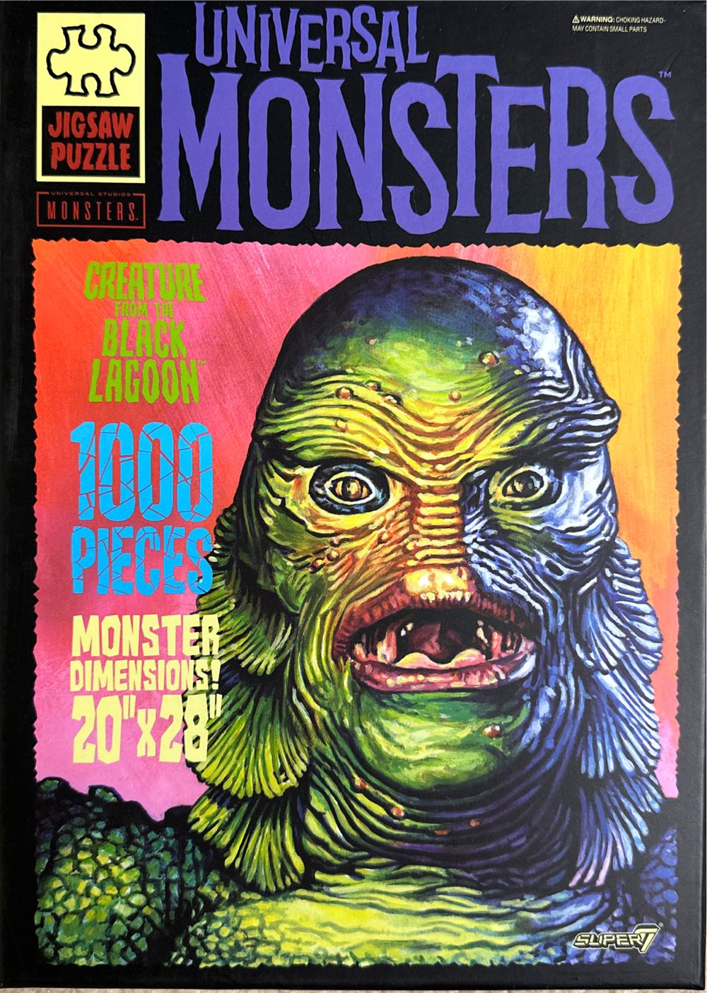 The Creature From The Black Lagoon Bust Universal Monsters - Super7.com puzzle collectible [Barcode 840049804692] - Main Image 2
