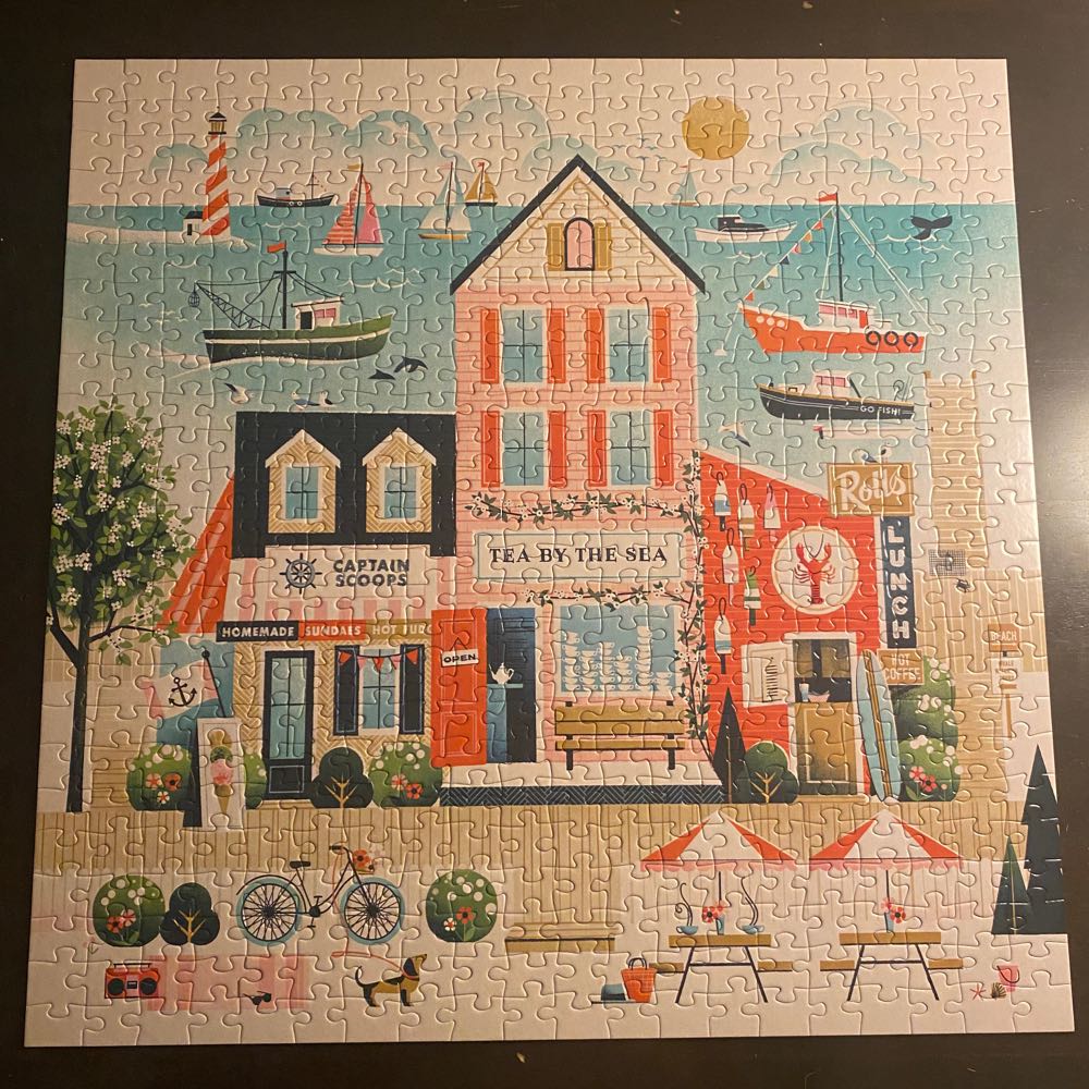 Beside The Sea - Galison puzzle collectible [Barcode 9780735376878] - Main Image 2