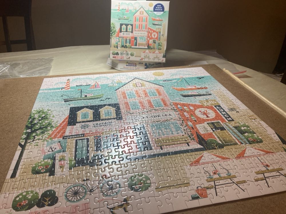 Beside The Sea - Galison puzzle collectible [Barcode 9780735376878] - Main Image 3