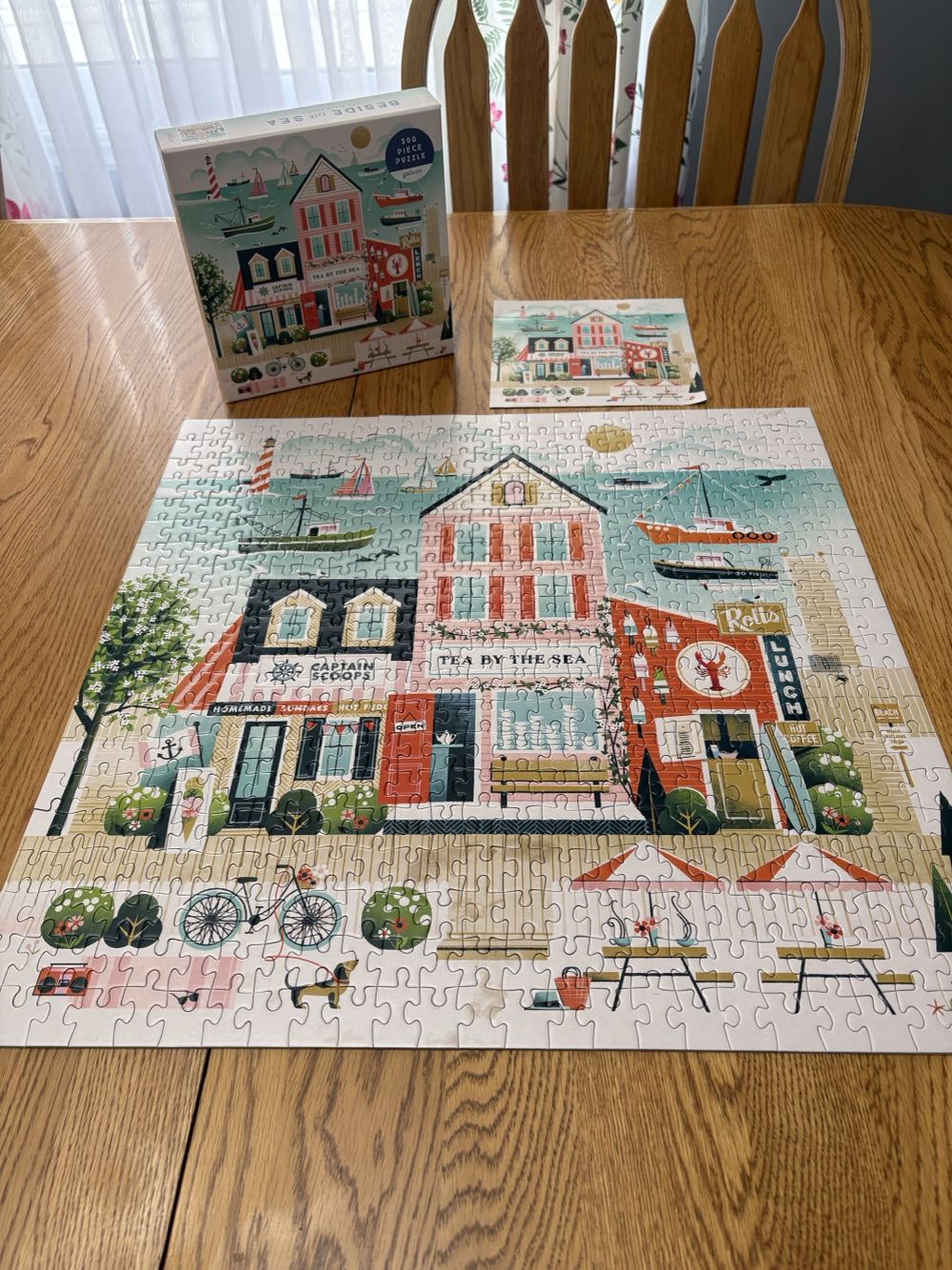 Beside The Sea - Galison puzzle collectible [Barcode 9780735376878] - Main Image 4