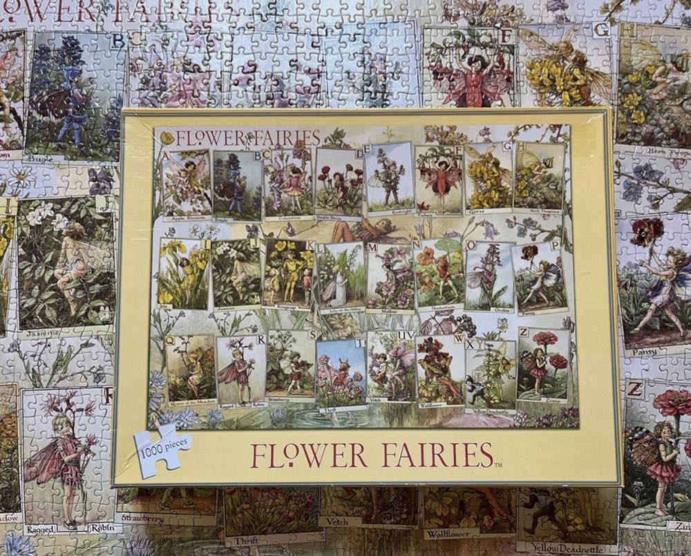 Flower Fairies Alphabet Postcards🟦 - Warne & Co puzzle collectible [Barcode 5032235001342] - Main Image 4