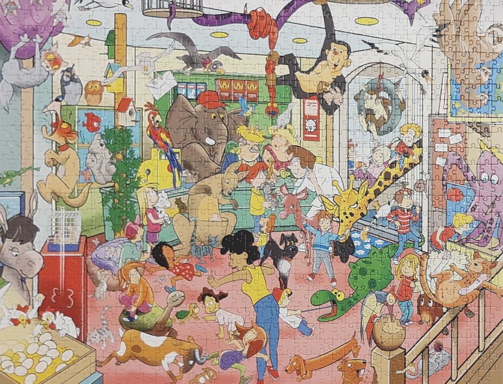 Pet Shop - Goliath Wacky World puzzle collectible [Barcode 8720077185579] - Main Image 3