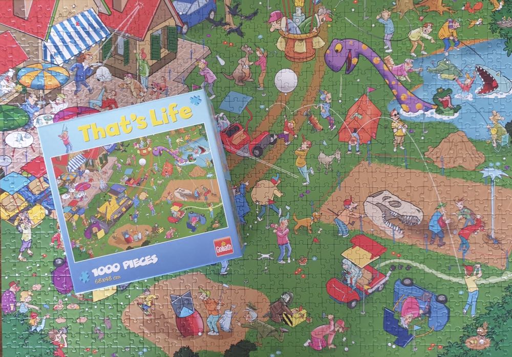 Golf / De Golfbaan 🟦 - Goliath That’s life puzzle collectible [Barcode 8711808713888] - Main Image 4