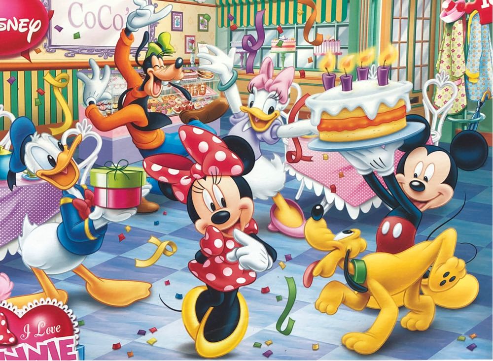 Minnie Happy Birthday - Clementoni puzzle collectible [Barcode 8005125072101] - Main Image 2