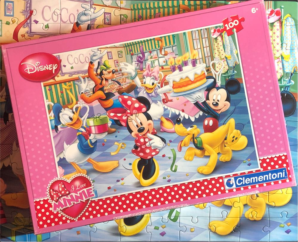 Minnie Happy Birthday - Clementoni puzzle collectible [Barcode 8005125072101] - Main Image 4