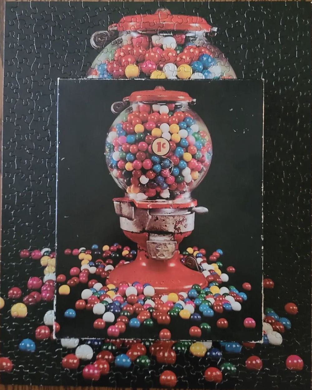 The E. B. Throckbottom Memorial Gumball Machine-SOLD - Springbok puzzle collectible - Main Image 4