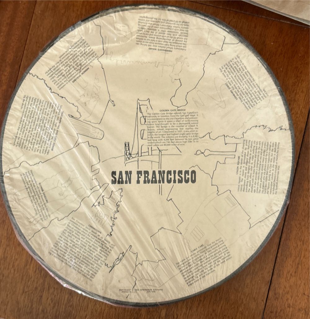 San Francisco - Round - Springbok puzzle collectible - Main Image 2