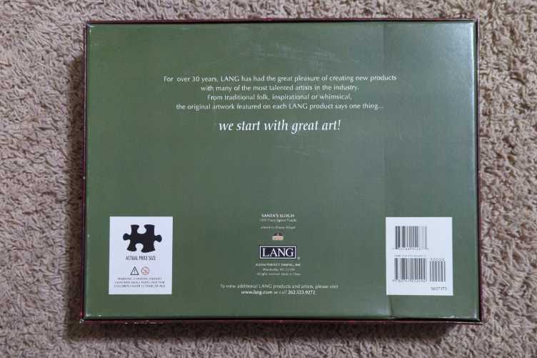 Santa’s Sleigh - Lang puzzle collectible - Main Image 2