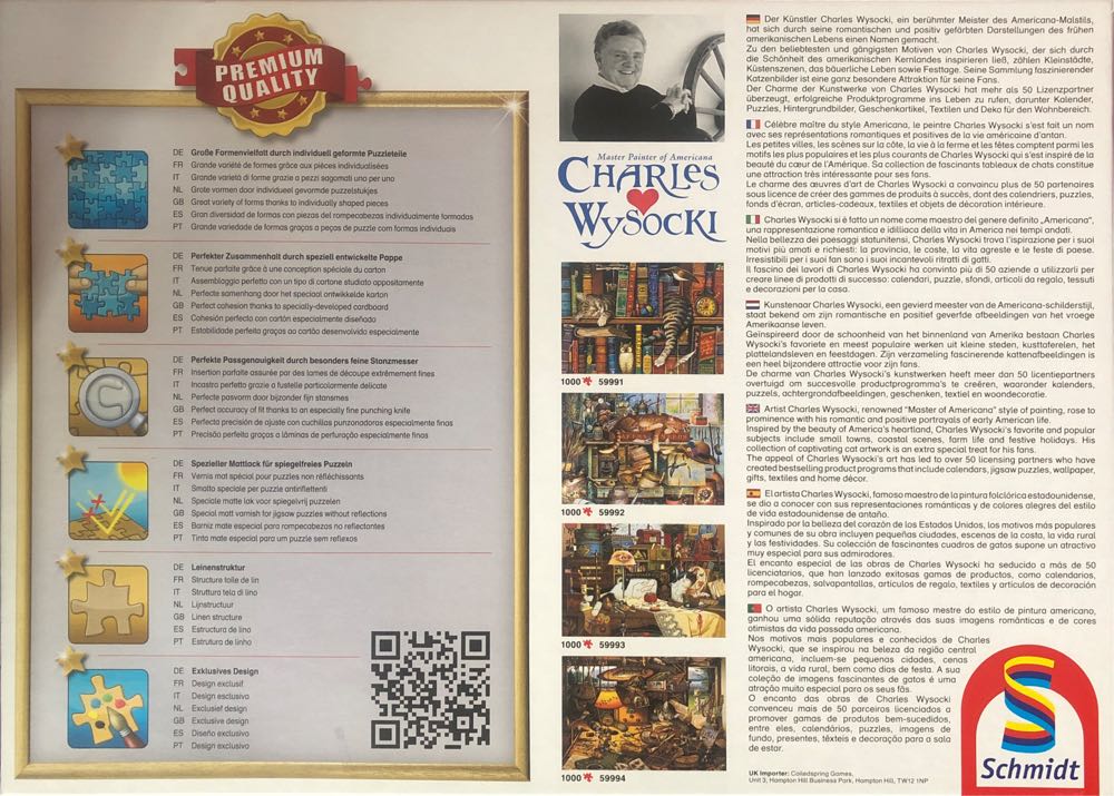 ZZ Remington the Horticulturist - Schmidt puzzle collectible [Barcode 4001504599928] - Main Image 3