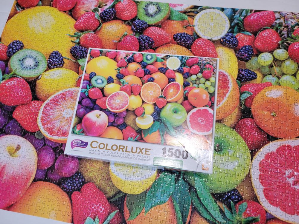 Fresh Mixed Fruit - Colorluxe puzzle collectible - Main Image 2