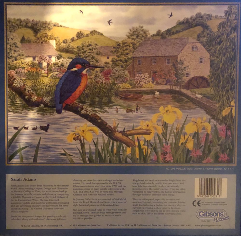 Birds Eye View - Gibsons puzzle collectible [Barcode 5012269002317] - Main Image 2