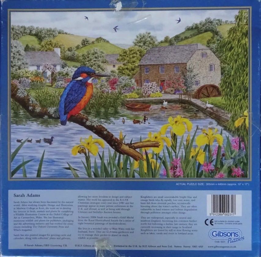 Birds Eye View - Gibsons puzzle collectible [Barcode 5012269002317] - Main Image 4