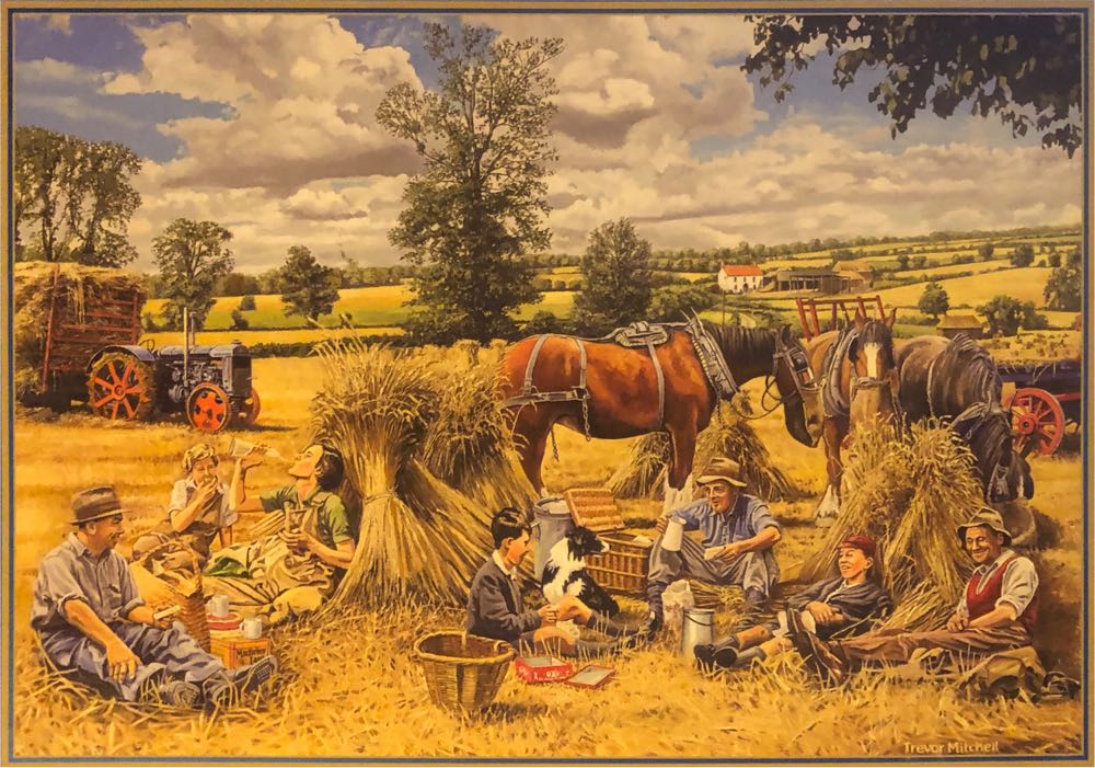 Harvest Lunch - Gibsons puzzle collectible [Barcode 5012269021110] - Main Image 3