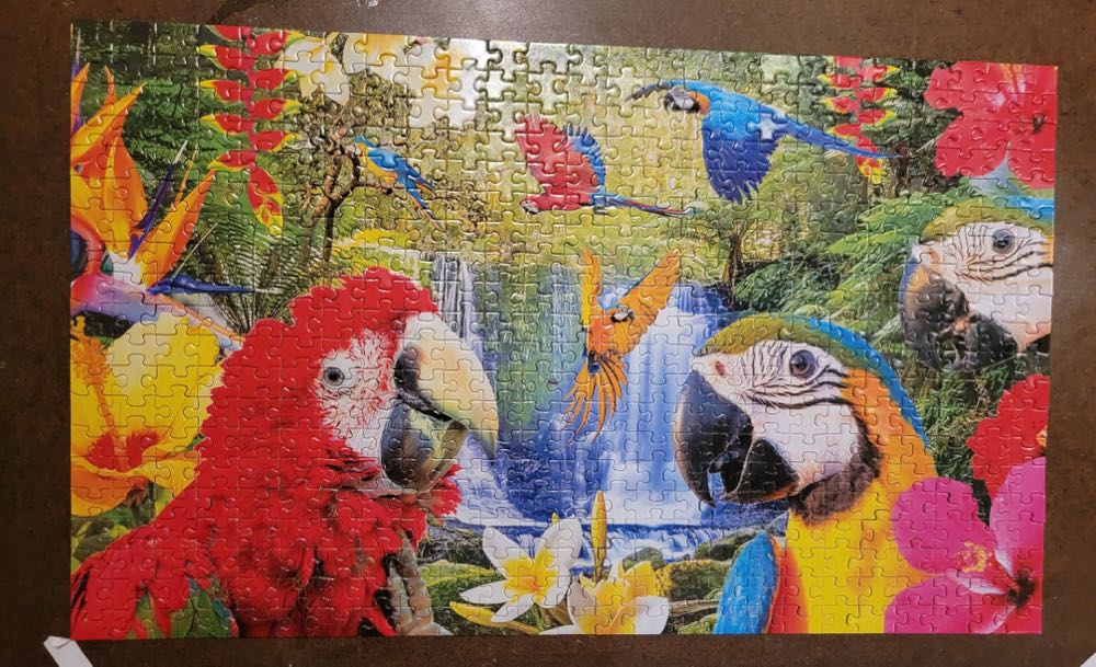 Parrot Paradise - Cra-Z-Art puzzle collectible - Main Image 2