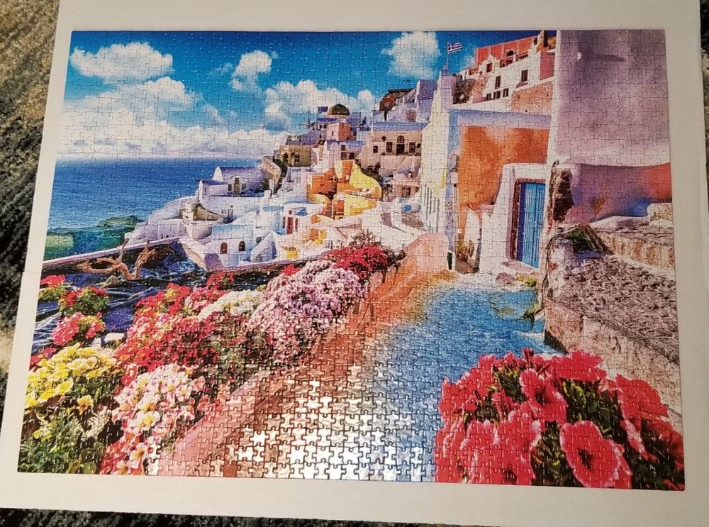 Oia Village Santorini - Kodak puzzle collectible - Main Image 2
