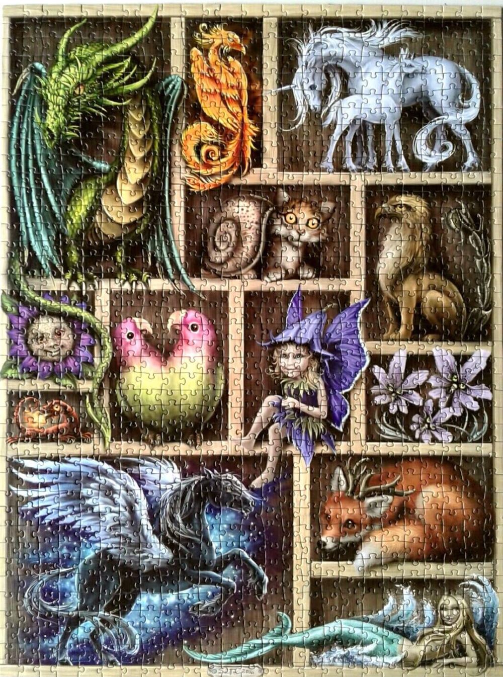 Charming Seedbox / Zauberhaften Setzkasten / Magische Letterkast - Tower Puzzle puzzle collectible [Barcode 2200137410316] - Main Image 3