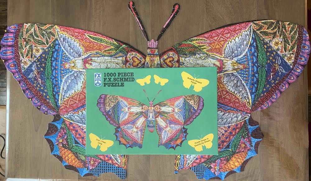 Angel Butterfly - F.X. Schmid puzzle collectible - Main Image 2