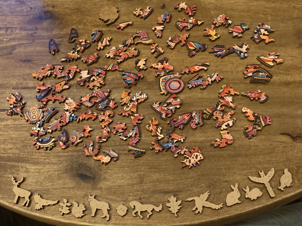 Wooden Gentle Lynx - Unidragon puzzle collectible - Main Image 2