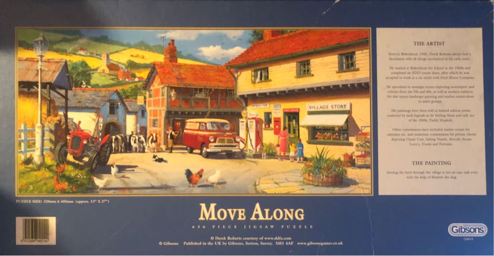 Move Along - Gibsons puzzle collectible [Barcode 5012269040142] - Main Image 2